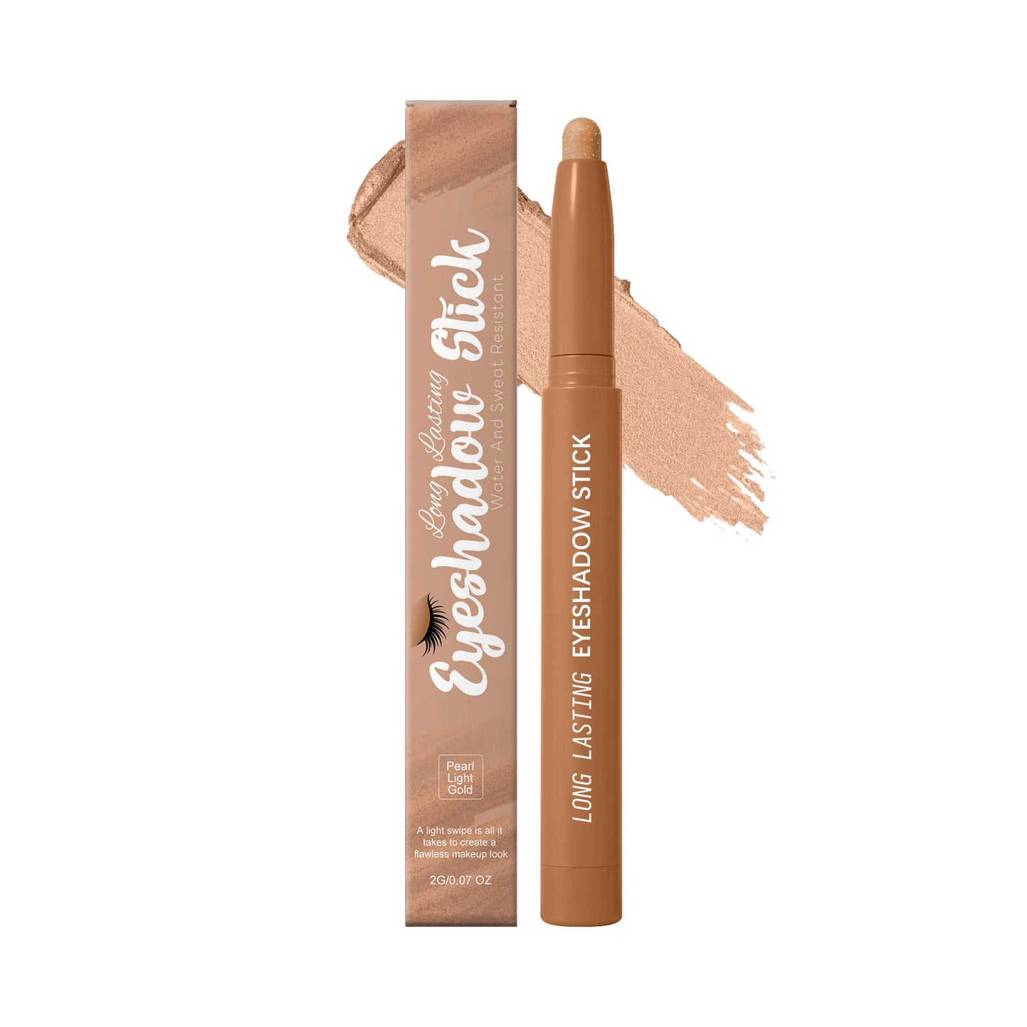 Waterproof Eyeshadow Stick | Shimmer, Matte & Glitter Shades
