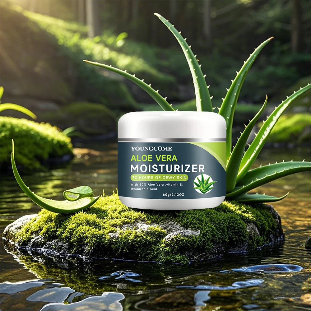 YOUNGCOME Aloe Vera Face Cream – Deep Hydrating Moisturizer