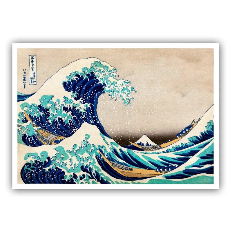 Ohara Koson Japanese Ukiyo Poster Vintage Goldfish Lotus Owl Peacock Geisha Canvas Painting Wall Art for Living Room Home Dec Peaceful Pleasures Health and Wellness 5 20x30cm Unframed