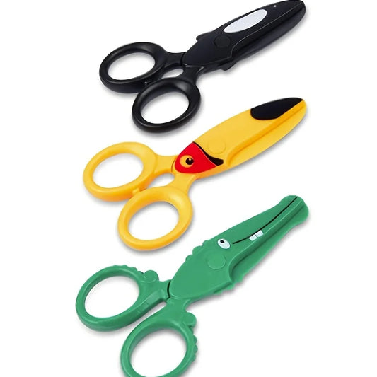 SONGYI Kids Safety Scissors | Preschool Art & Craft Training Kids Safety Scissors Peaceful Pleasures Health and Wellness