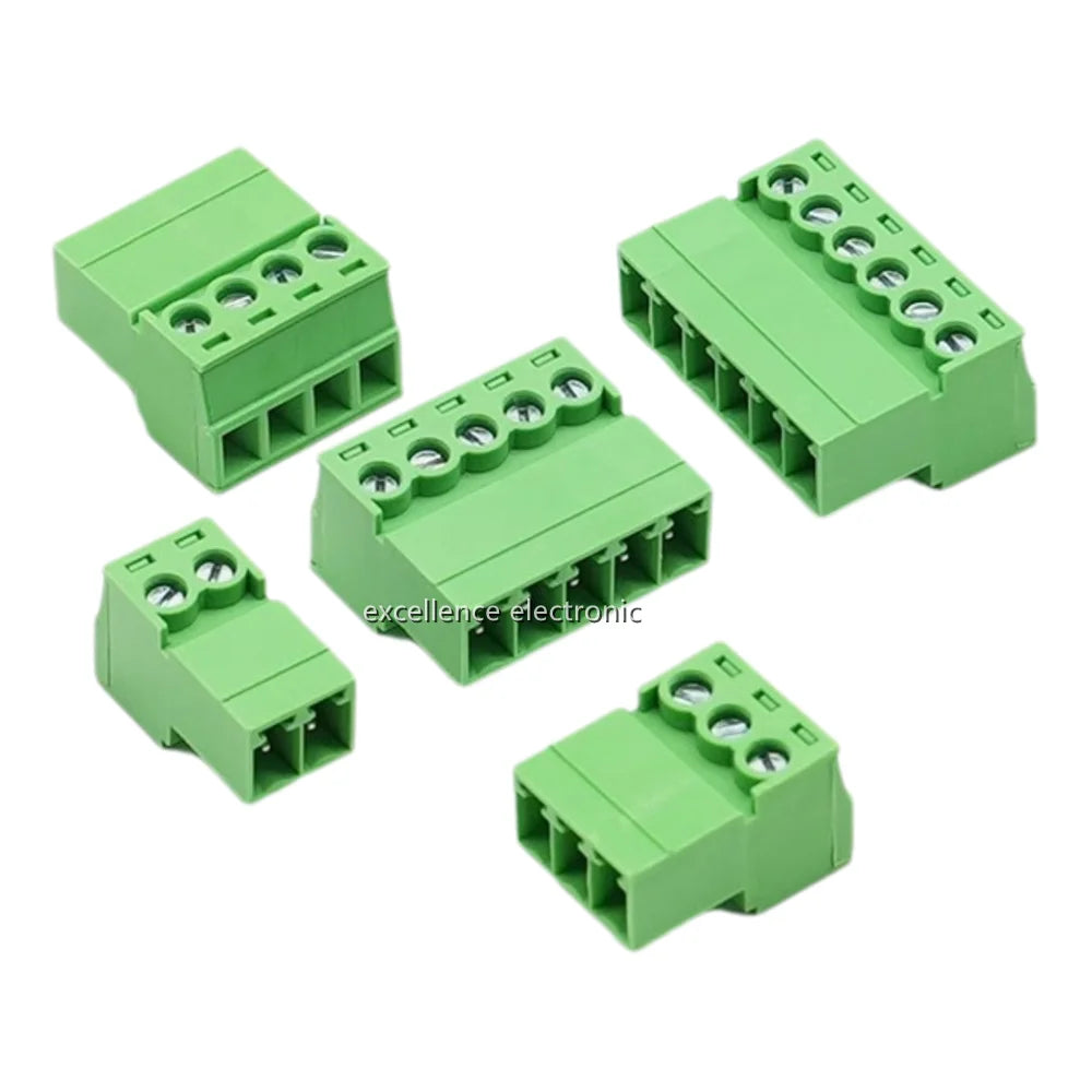 10PCS 15EDGKP 3.81mm/3.5mm Welding Free Aerial Docking Plug-in Terminal Block Female Socket 2P 3P 4P-12P 3.5/3.81 Pitch Peaceful Pleasures Health and Wellness
