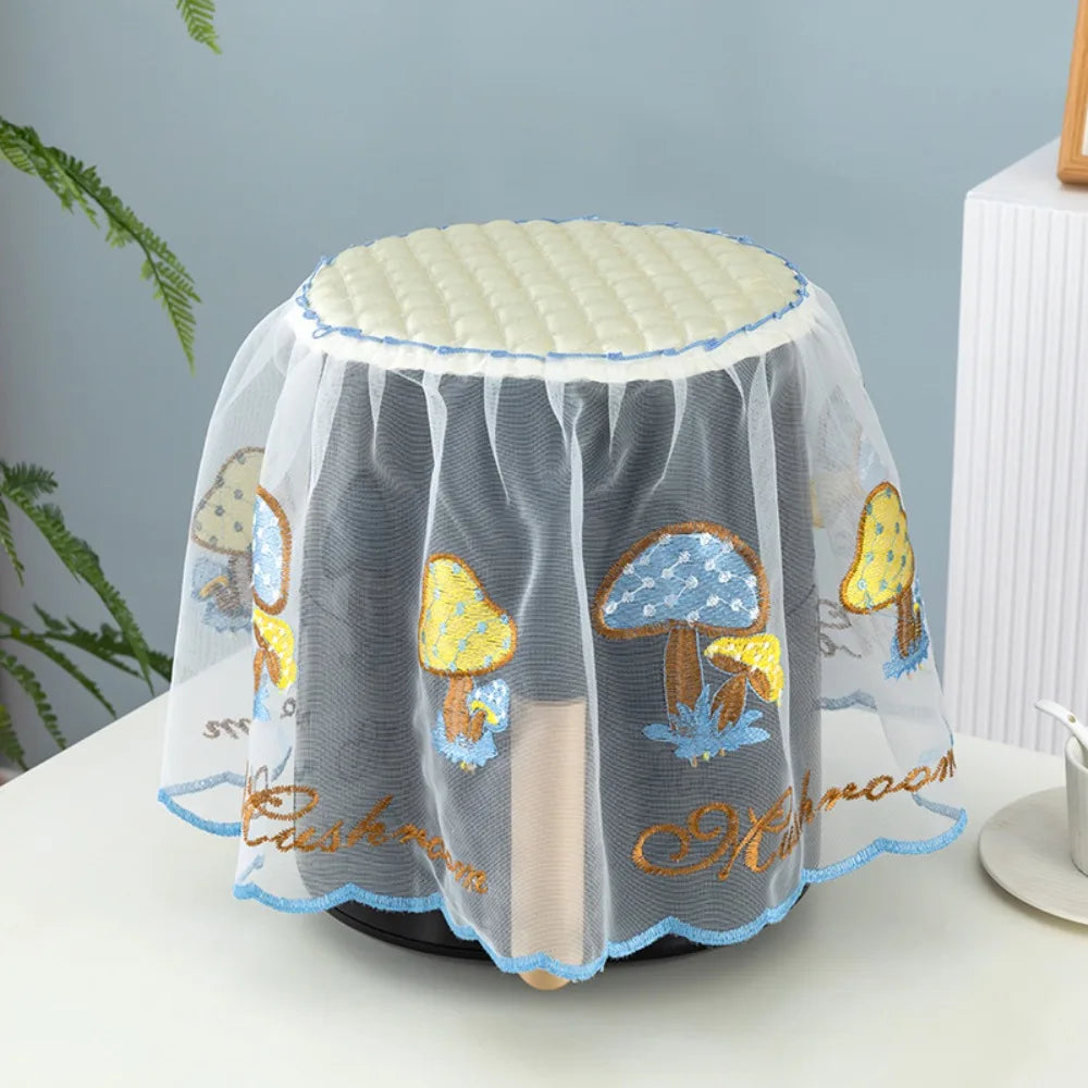 Lace Air Fryer Dust Cover | Pastoral Style Appliance Protector