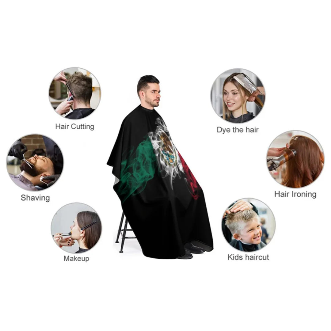 New 2026 Barbershop Camouflage Salon Gown Adjustable Waterproof Hairdressing Apron Antistatic Hairdresser Capes Barber Tools Peaceful Pleasures Health and Wellness