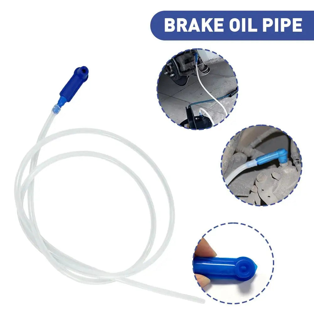 Motorcycle Car Brake Bleeder Joint Oil Bleeding Transfer Drained oil suction pipe Connector Tool For Trucks Trailer Off Road Peaceful Pleasures Health and Wellness