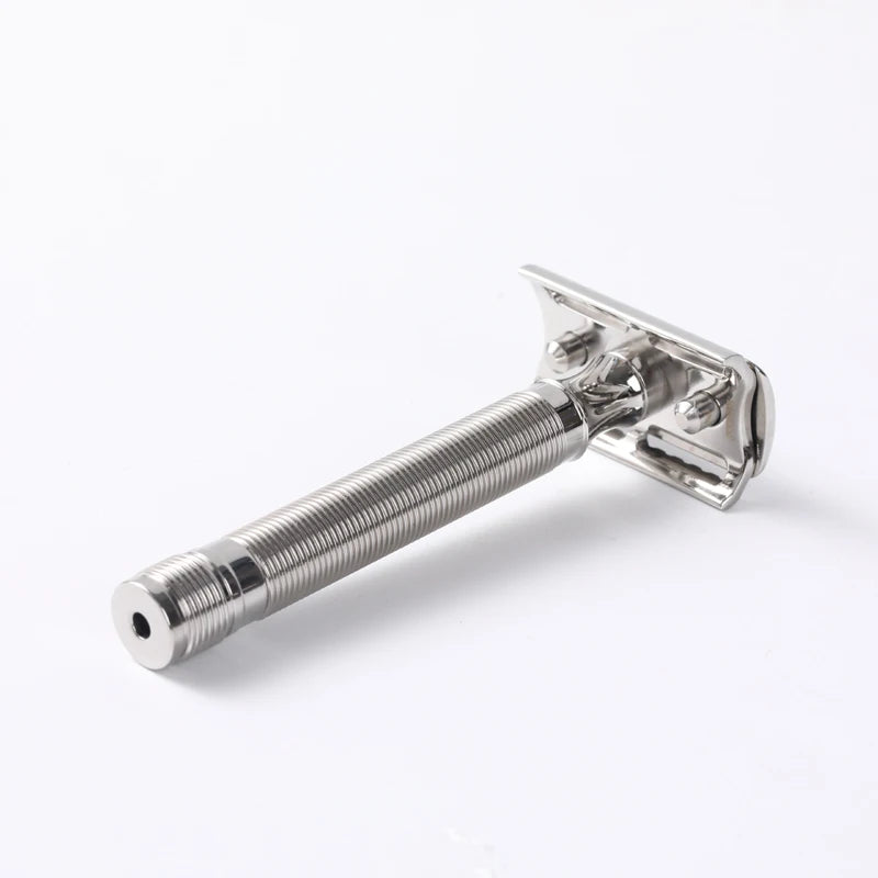2026 Yaqi Lightweight Floating Stainless Steel Safety Razor 0.75mm Blade Gap for Smooth Shaving Peaceful Pleasures Health and Wellness