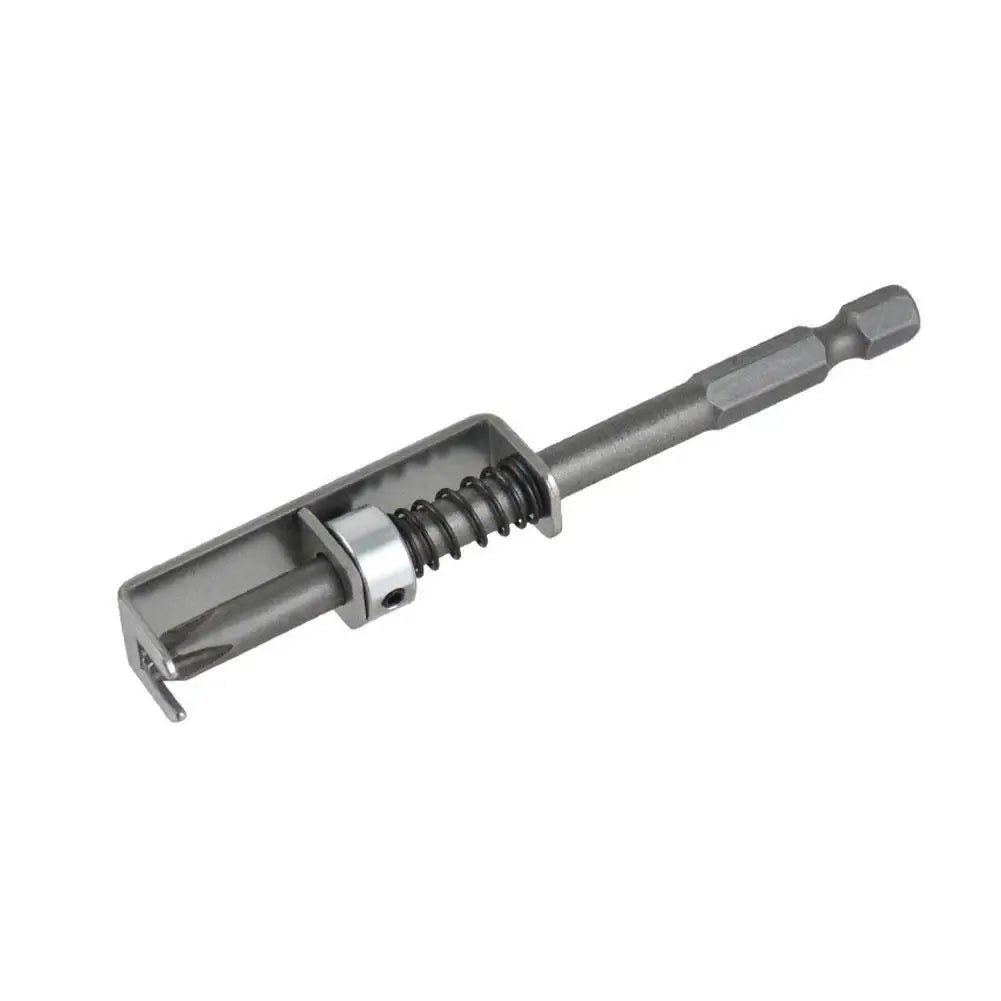 Spring Loaded Screw Holder Bit, Anti-Drop Screwdriver Accessory, Wear-Resistant Positioning Bit for Electricians Mechanics DIY Peaceful Pleasures Health and Wellness 1pcs