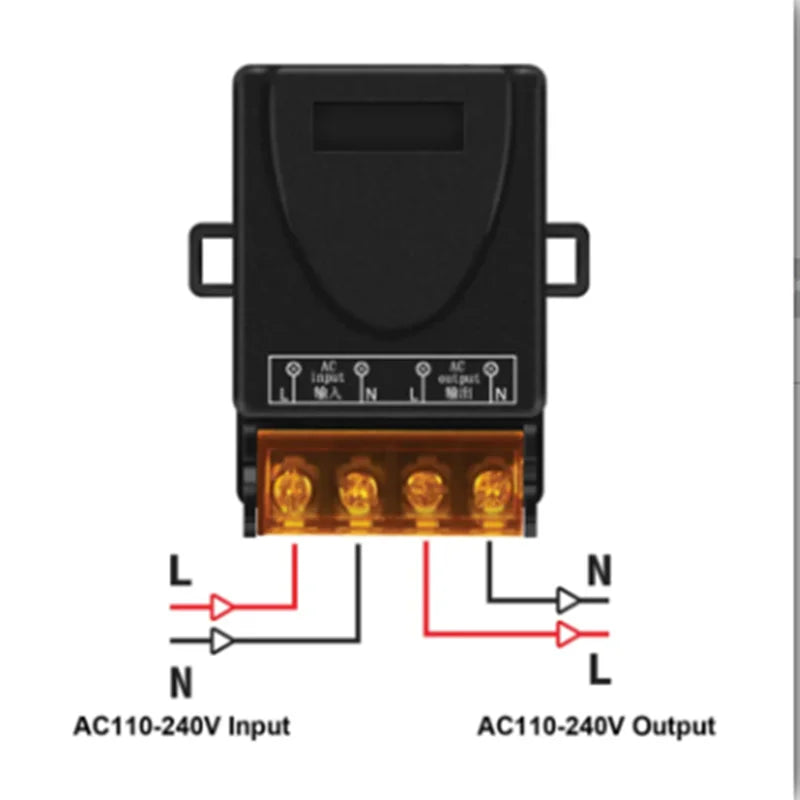 433MHz Wireless Remote Control Switch for Water Pump Motor Remote Control Switch High-power 220V Remote Control Switch Peaceful Pleasures Health and Wellness