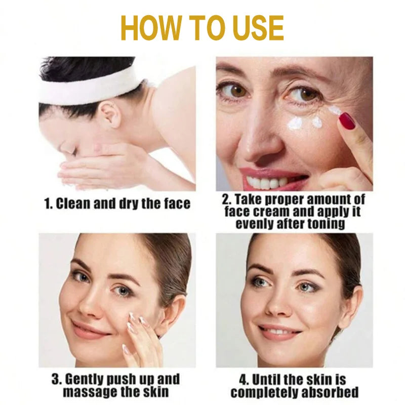 YOUNGCOME Collagen Face Cream Firming & Tightening Moisturizer Improves Elasticity Deep Hydration Daily Facial Care for Women Peaceful Pleasures Health and Wellness