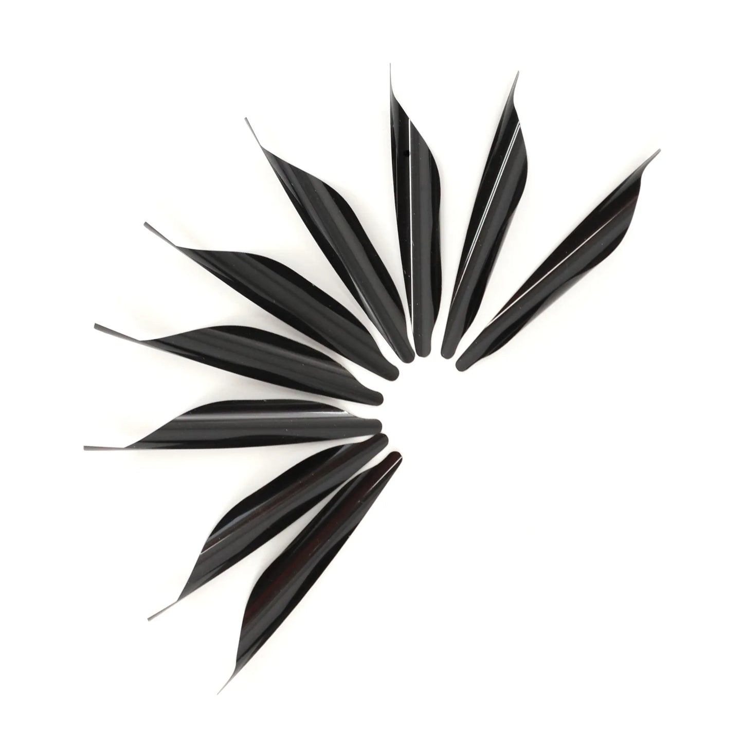 Spin Vanes Archery Spiral Feather Fletches DIY Fletching Sticker Tape