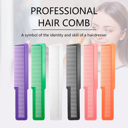 Professional Hair Stylist Plastic Anti-Static Hairdressing Comb Ultra Thin Salon Barber Shop Styling Tools Hair Coloring Comb Peaceful Pleasures Health and Wellness
