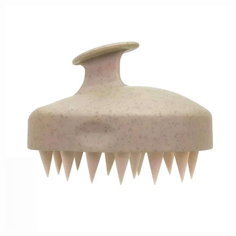 Silicone Scalp Massage Hair Wash Brush & Comb Set