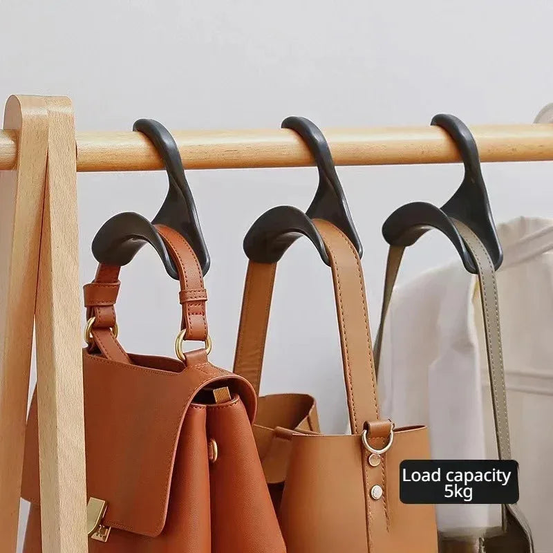 10pcs Widen Multipurpose Hangers Connection Hook Space Saving Hat Silk Scarf Shawls Handbag Hanging Rack Wardrobe Organizer Peaceful Pleasures Health and Wellness