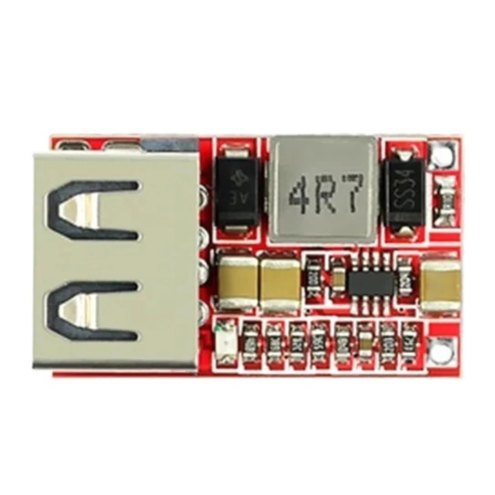 DC-DC Step-Down Module USB-A 6-24V To 5V3A USB Step Down Module Output Charger Steps Downed Power Modules for Voltage Regulation Peaceful Pleasures Health and Wellness 24V