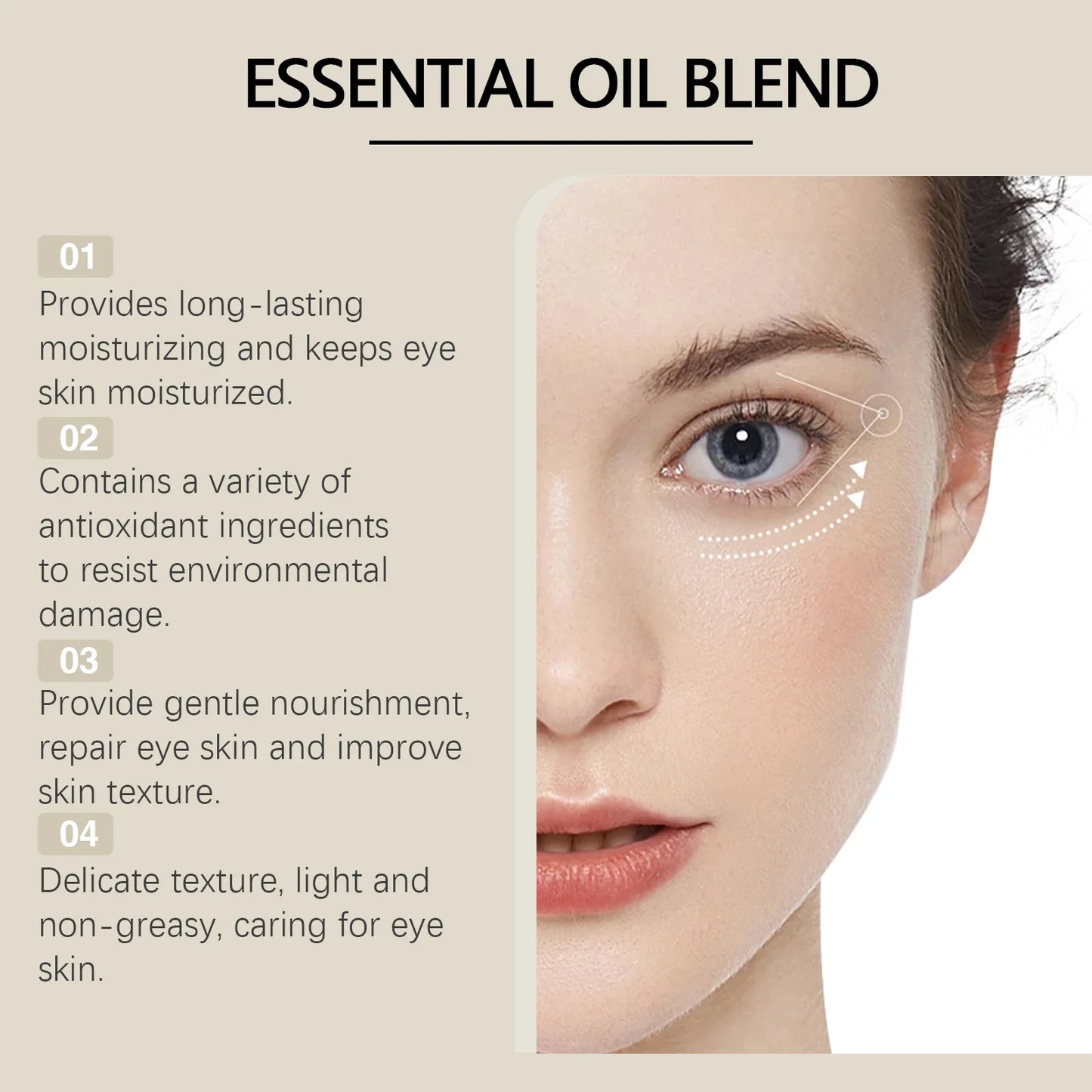 Firming Eye Roll-On Serum | Dark Circle & Wrinkle Care