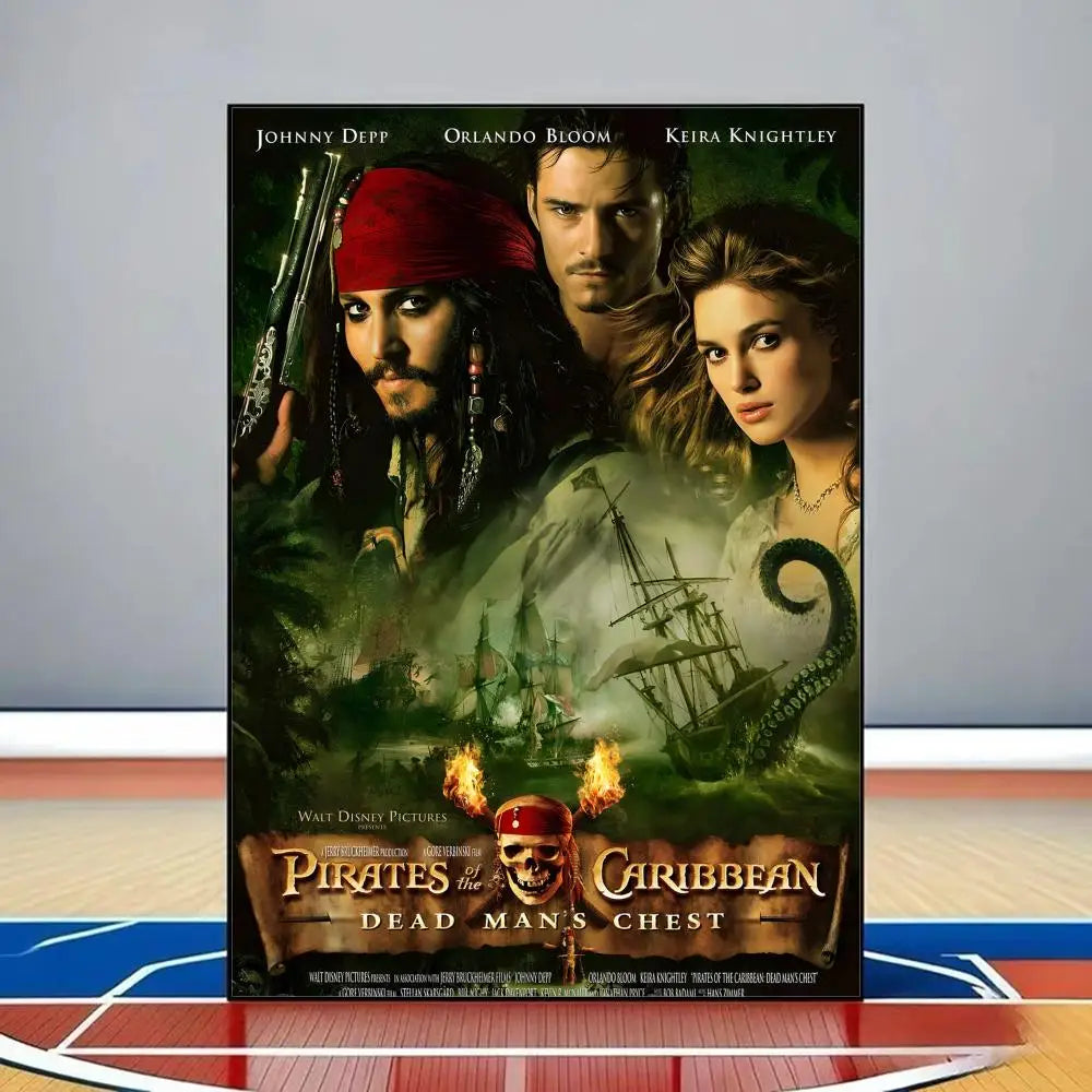 Pirates of the Caribbean Black Pearl Canvas Poster | Wall Art