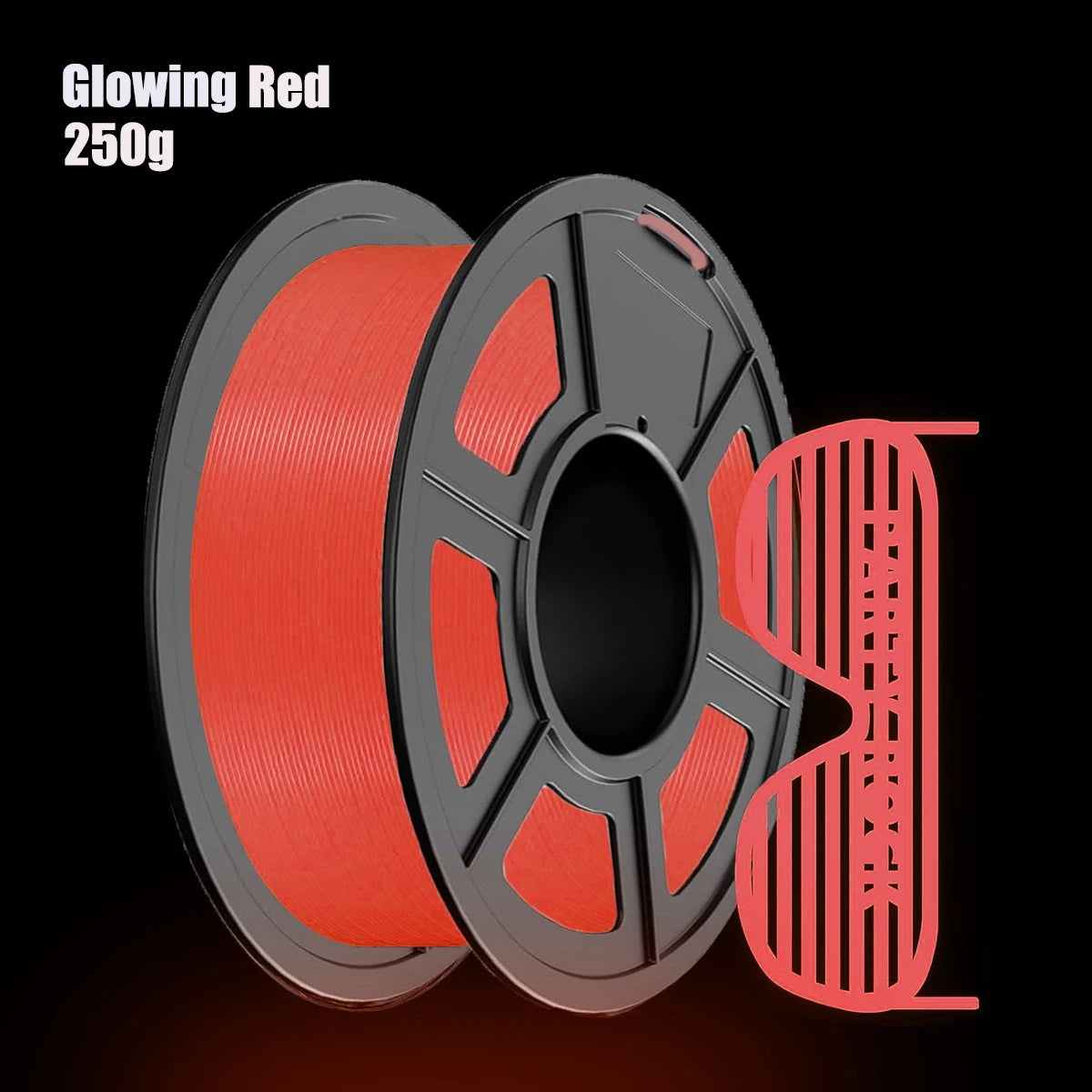 Glow-in-the-Dark PLA 3D Printer Filament 1.75mm | FDM Bundle