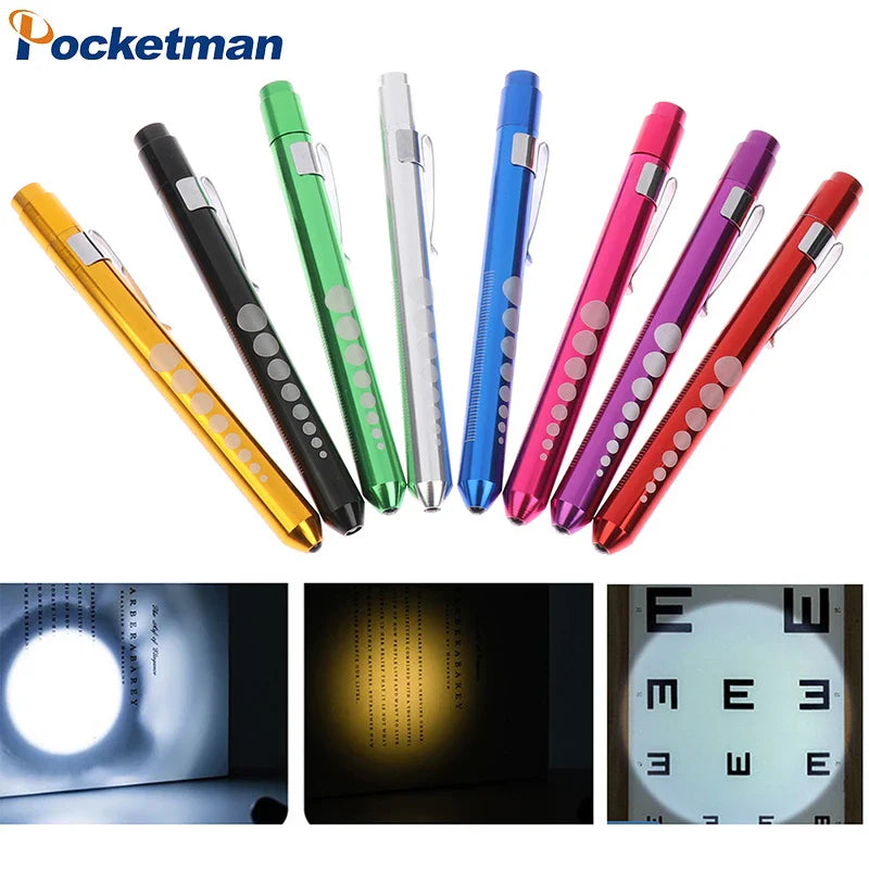POCKETMAN Mini LED Pen Flashlight 1000 Lumen Pocket Torch