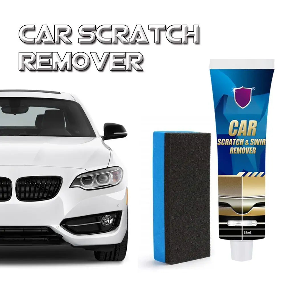 Car Scratch Repair Tool Suit Scratches and Swirl Remover Auto Scratches Repair Polishing Wax Anti Scratch Car Cleaning Tool 15mL Peaceful Pleasures Health and Wellness