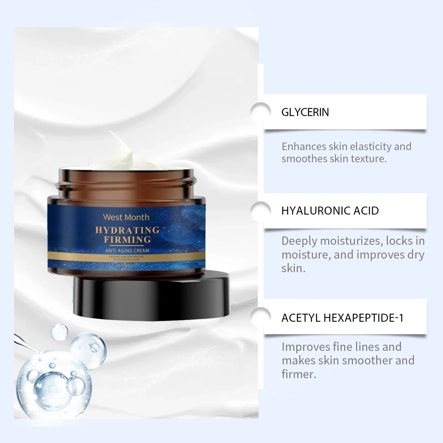 Anti-Aging Facial Serum – Firming, Brightening & Deep Hydration