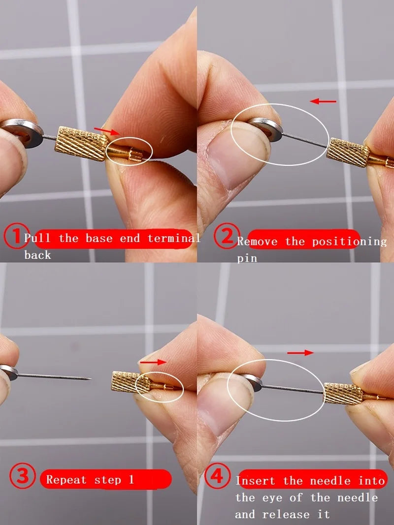 10-Piece Leather Craft Sewing Needle Positioning Tool Set Leather Craft Tool Set Peaceful Pleasures Health and Wellness