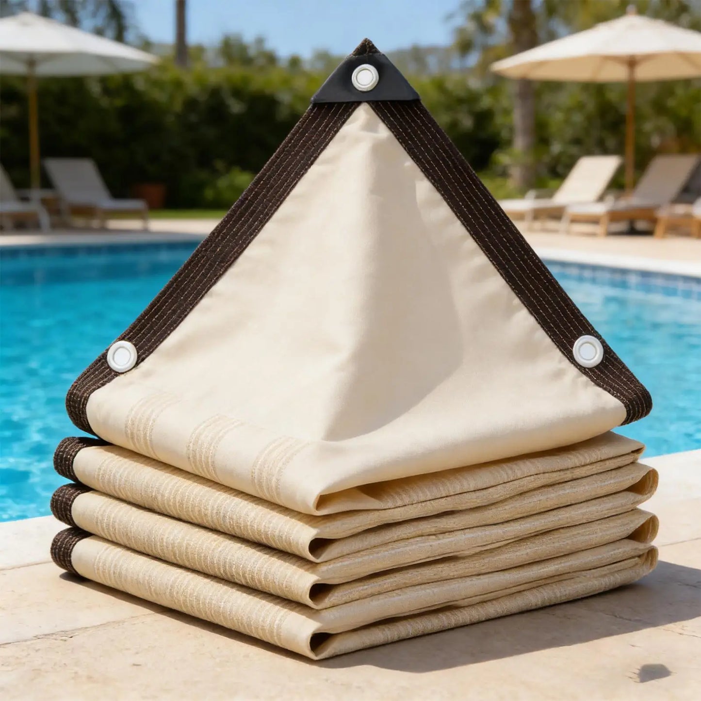UV-Resistant Sun Shade Sail | Patio, Garden & Pool Canopy
