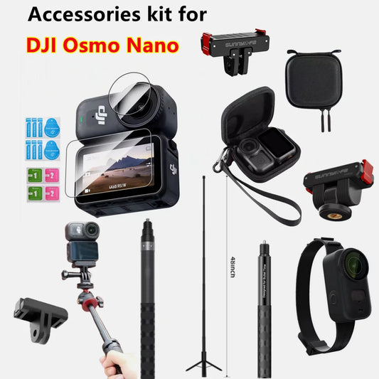 DJI OSMO Nano Accessories Kit – Bag, Case, Tripod & Adapter Camera Accessory Kit Oasis Select