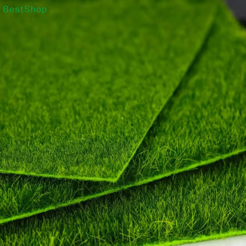 Artificial Grass Mat 15/30cm Square – Fake Lawn Carpet 3/5/8mm