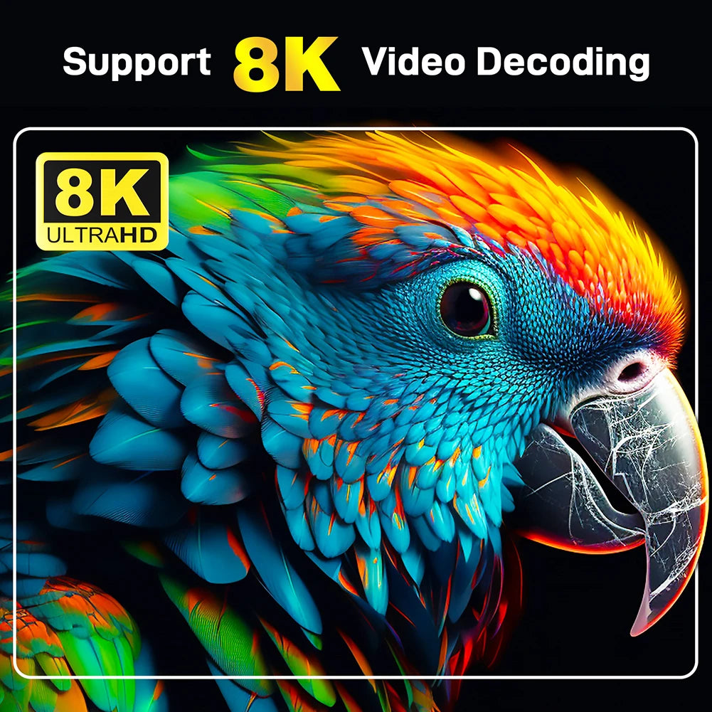 TX60 PRO Android 16 Smart TV Box 14K 2.4G/5G Dual WiFi 6 Media Player Set Top Box with Remote Set Top Box Quad Core16GB 256GB Peaceful Pleasures Health and Wellness