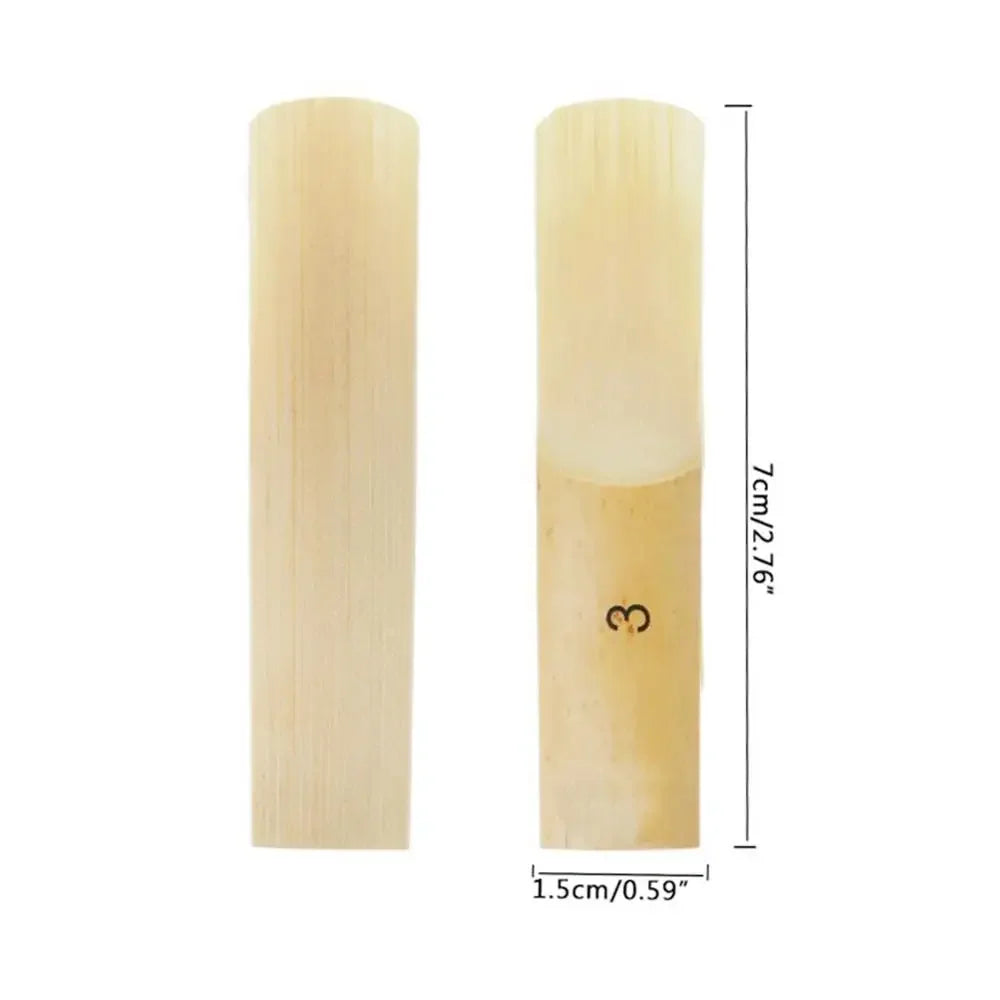 10-Pack Baritone Saxophone Reeds | Strengths 1.5 to 4.0 Saxophone Reeds Peaceful Pleasures Health and Wellness