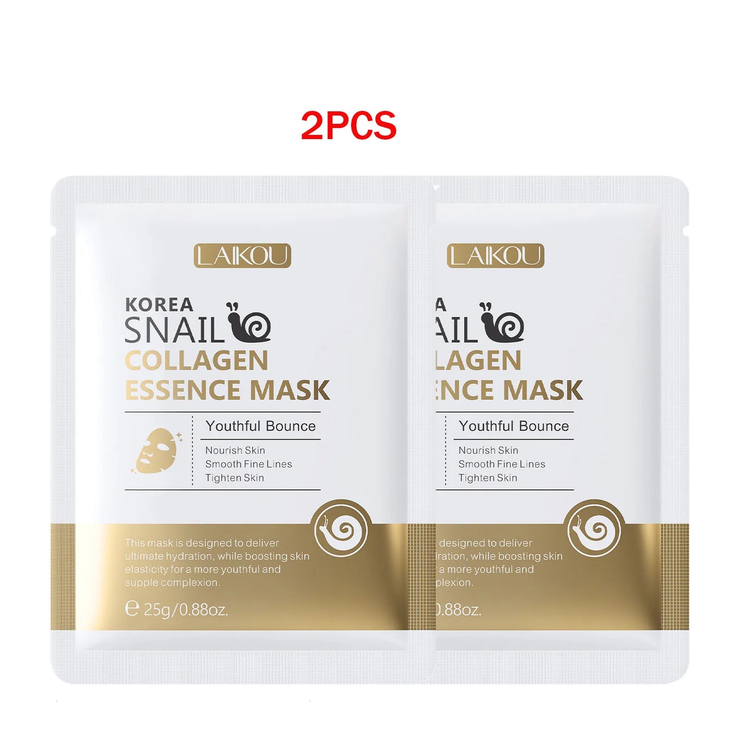 Snail Anti-aging Cream Collagen Remover Wrinkle Fade Fine Lines Repair Face Damaged Lift Firm Smooth Bright Whitening Skin Care Peaceful Pleasures Health and Wellness 50g-2pc