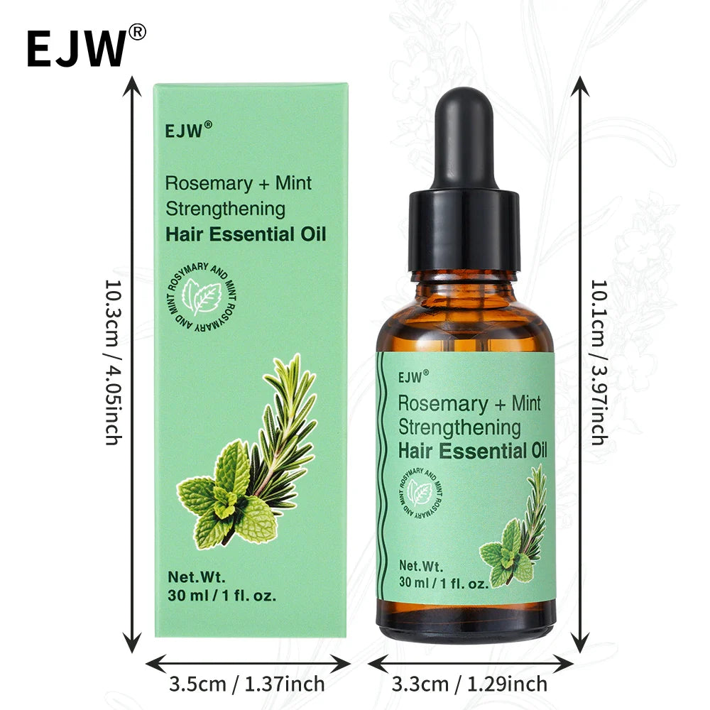 Rosemary & Mint Hair Oil – Dry, Damaged & Frizzy Hair