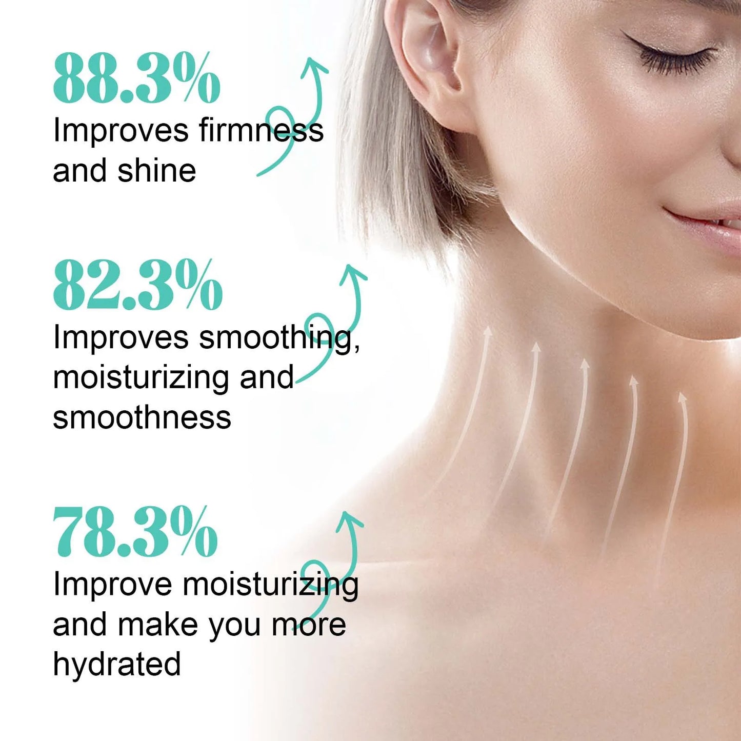 Neck Firming Cream Fine Line Repair Anti Aging Remove Double Chin Rejuvenation Whitening Moisturizing Anti Wrinkle Neck Cream Peaceful Pleasures Health and Wellness