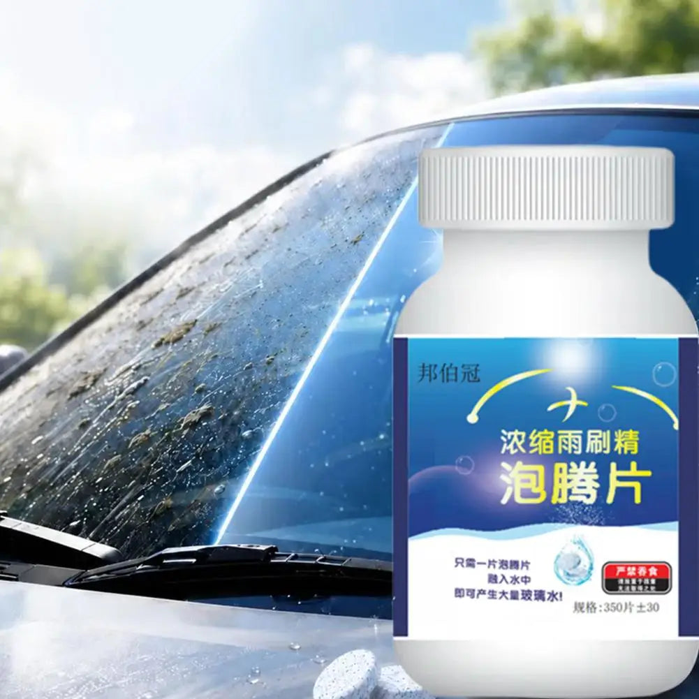 Car Windshield Washer Fluid Tablets,Solid Cleaner Concentrated Glass Water solid effervescent tablets Auto Windshield Cleaner Peaceful Pleasures Health and Wellness