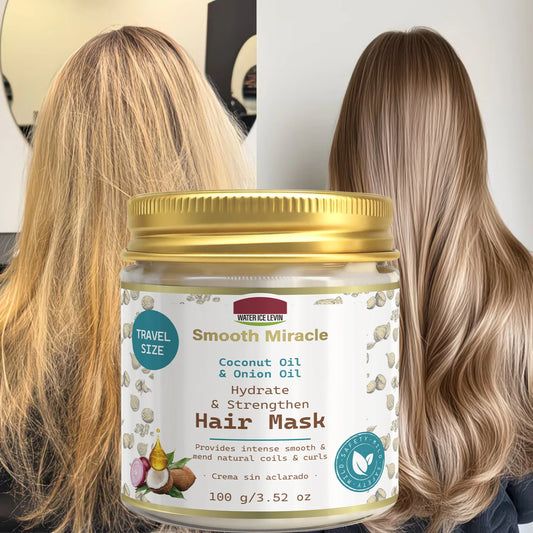 Coconut & Onion Oil Hair Mask – Hydrating & Strengthening 100g Hair Treatment Mask Peaceful Pleasures Health and Wellness Smoothing & Straightening