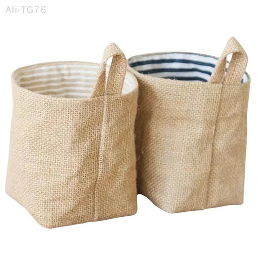Cotton Linen Hanging Storage Bag | Door, Wall & Bathroom Hanging Storage Organizer Peaceful Pleasures Health and Wellness