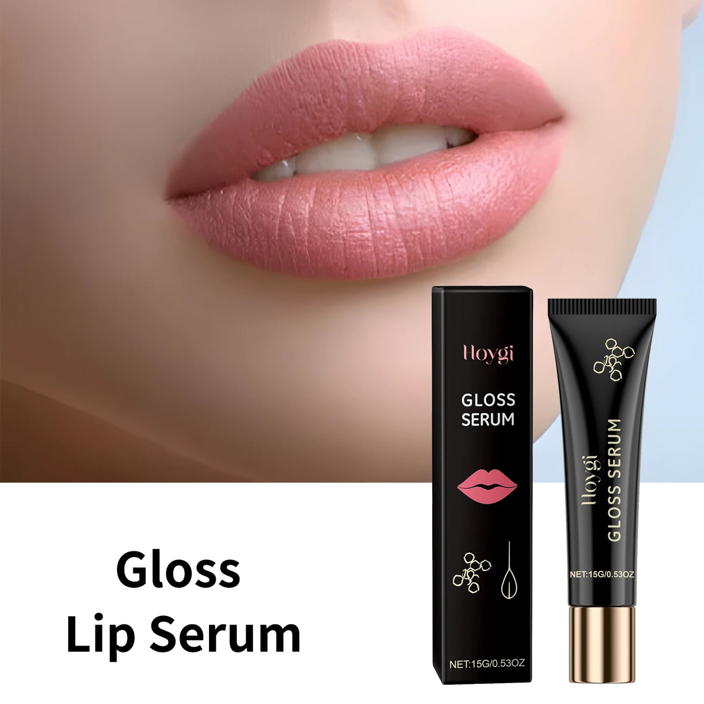 Glow Lip Serum Remove Dead Skin Fade Lip Lines Hydration Moisturizing Lip Balm Reduce Dryness Anti-Dry Crack Dry Care Peaceful Pleasures Health and Wellness
