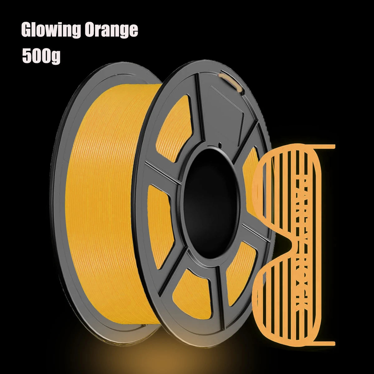 Glow-in-the-Dark PLA 3D Printer Filament 1.75mm | FDM Bundle