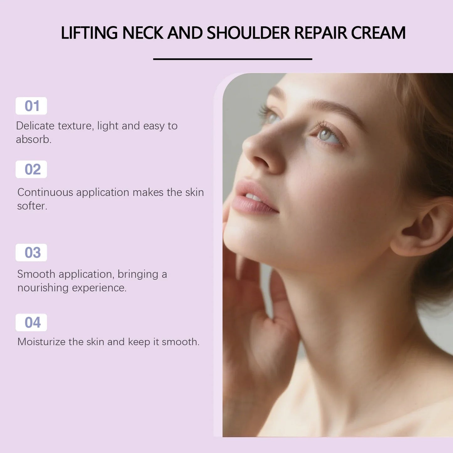 Moisturizing Neck Cream – Lightweight, Hydrating, Non-Greasy