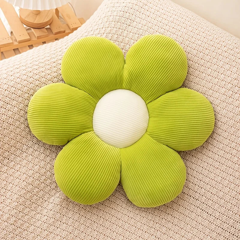 Sunflower Daisy Throw Pillow 40cm – Floral Cushion Gift