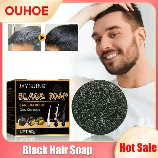 Jaysuing Hair Darkening Shampoo Bar | Natural Black Hair Soap Hair Darkening Shampoo Bar Oasis Select