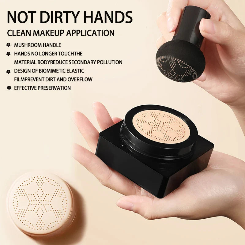 Mushroom Head Air Cushion BB Cream – Full Coverage Foundation