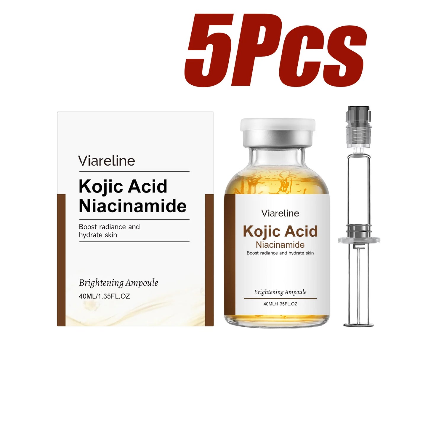 Niacinamide & Kojic Acid Brightening Ampoule Serum 40ml