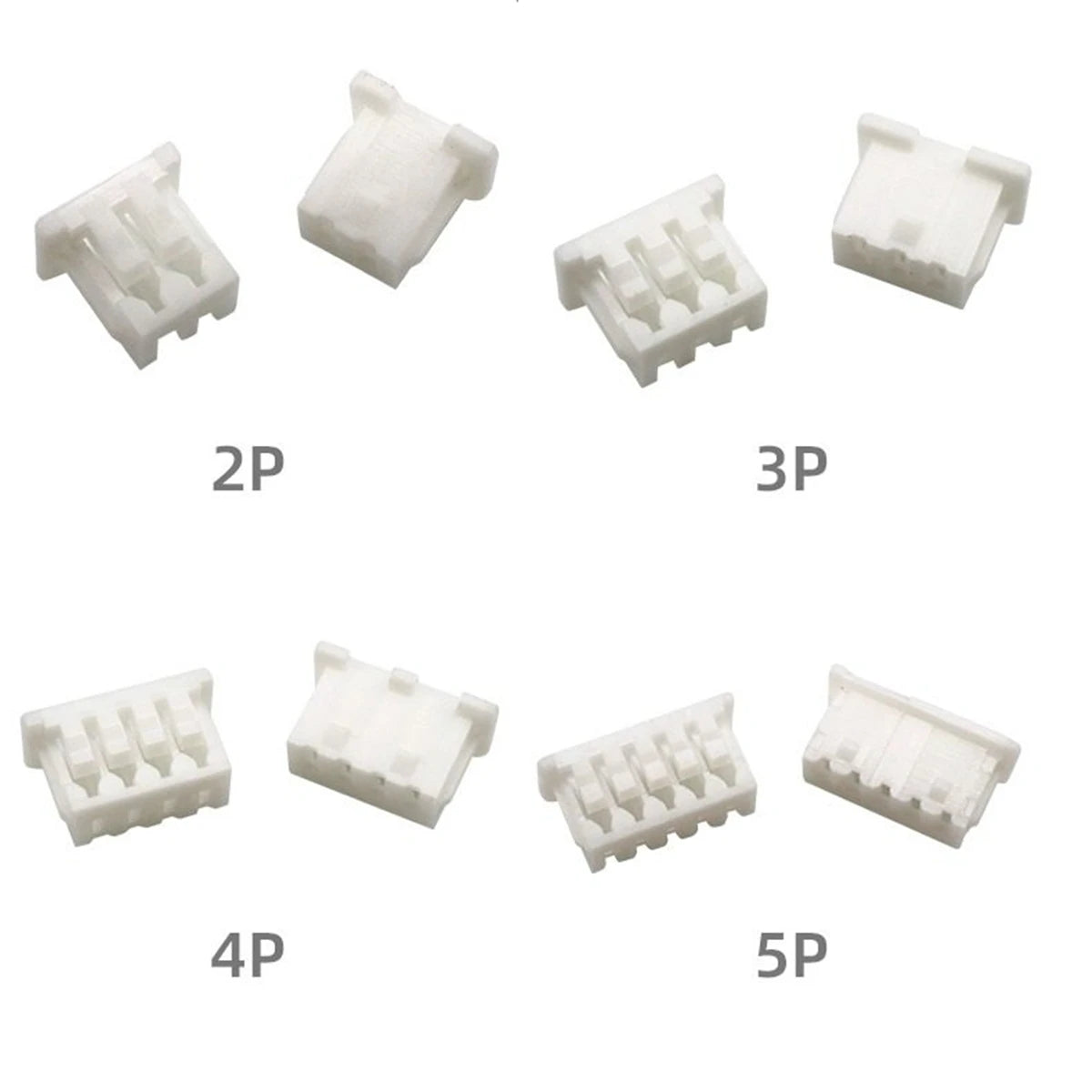 2000Pcs/Bag 1.25mm Pitch Connector Housing 2-10Pin Plug Female Pin Header Crimp Terminal Connector Peaceful Pleasures Health and Wellness