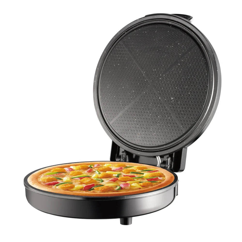 Electric Pizza Oven & Double-Sided Griddle | Multifunctional Pan