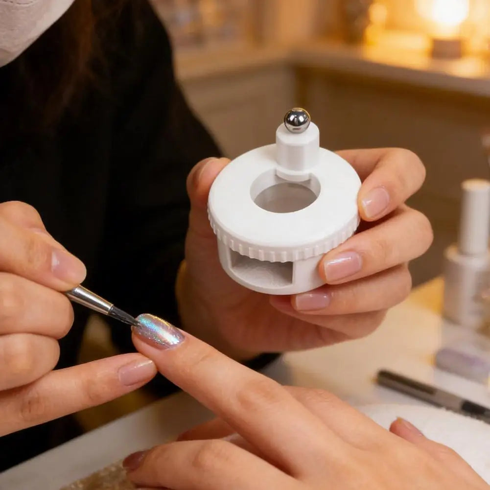 Rotating Cat Eye Nail Magnet Tool | Wide Beam Glass Bead Effect