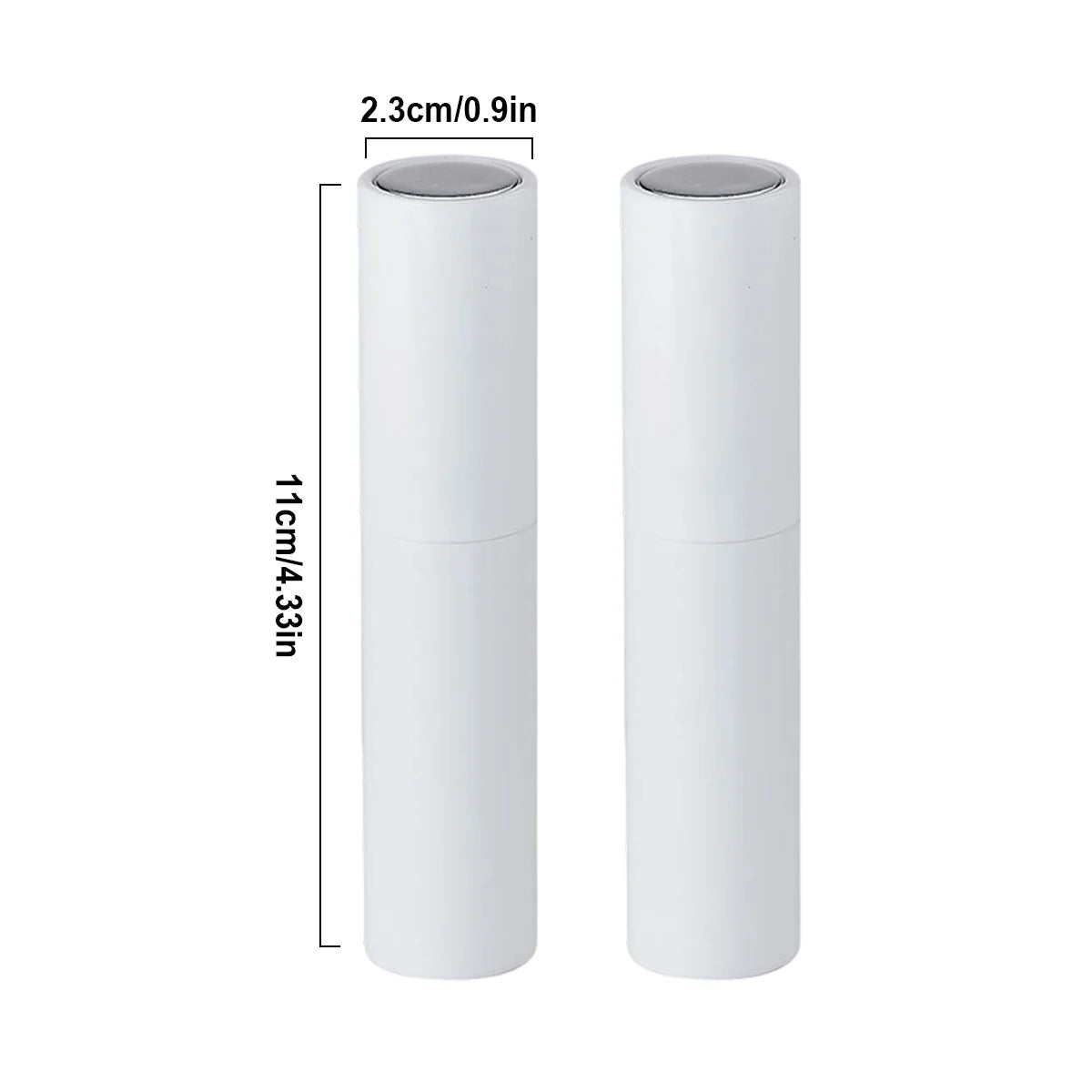 2 pack Coffee Bean Spray Bottle, Perfume Dispensing Bottle, Rotating Telescopic Spray Glass Spray Bottle Travel Dispensing Tool Peaceful Pleasures Health and Wellness 2pack White
