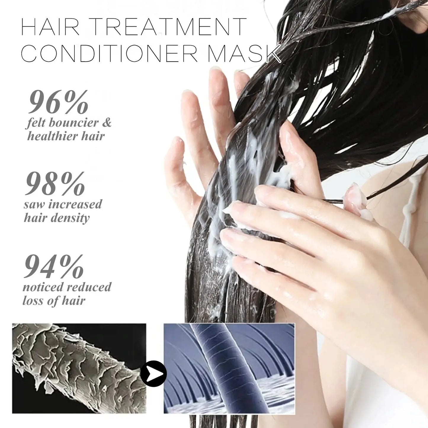 Hair Repair Mask for Frizzy and Dry Hair Treatment Peaceful Pleasures Health and Wellness