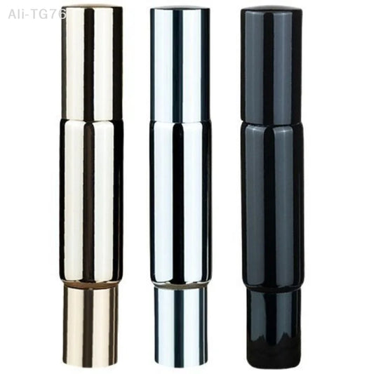 Dual Head Refillable Perfume Glass Bottle – Spray & Roller Perfume Travel Bottle Peaceful Pleasures Health and Wellness