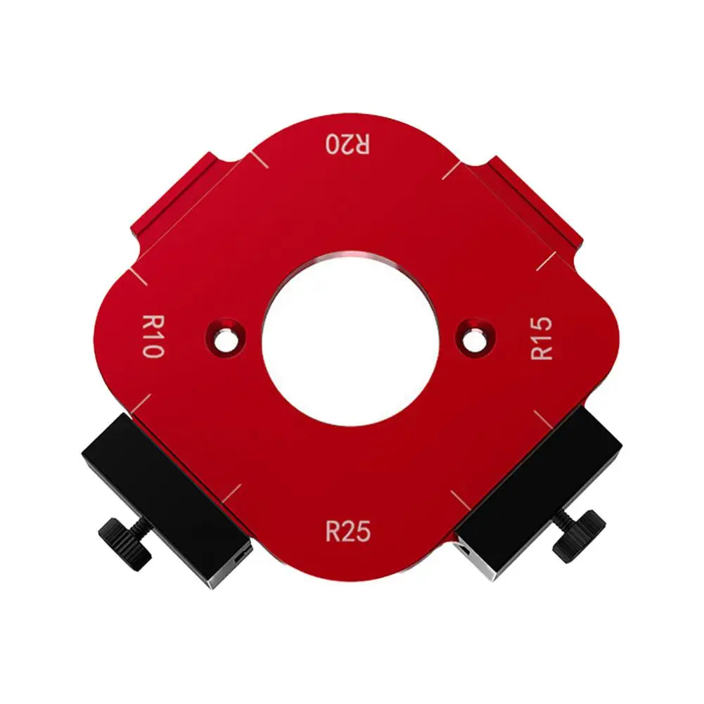 R10-R50 Router Corner Radius Template For Woodworking Positioning Mold Board Arc Cutting Radius Jig Tool Peaceful Pleasures Health and Wellness 10 to 25R