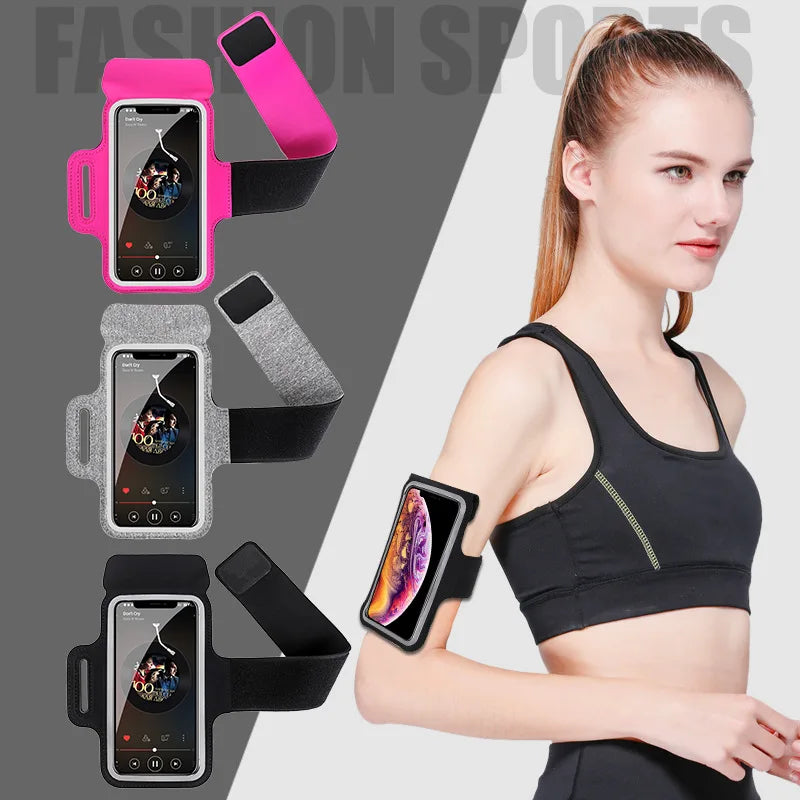 mini cell phone armband for run Sport bag women Cell phone running bag for mobile phone wrist stand for men Sports Accessories Peaceful Pleasures Health and Wellness